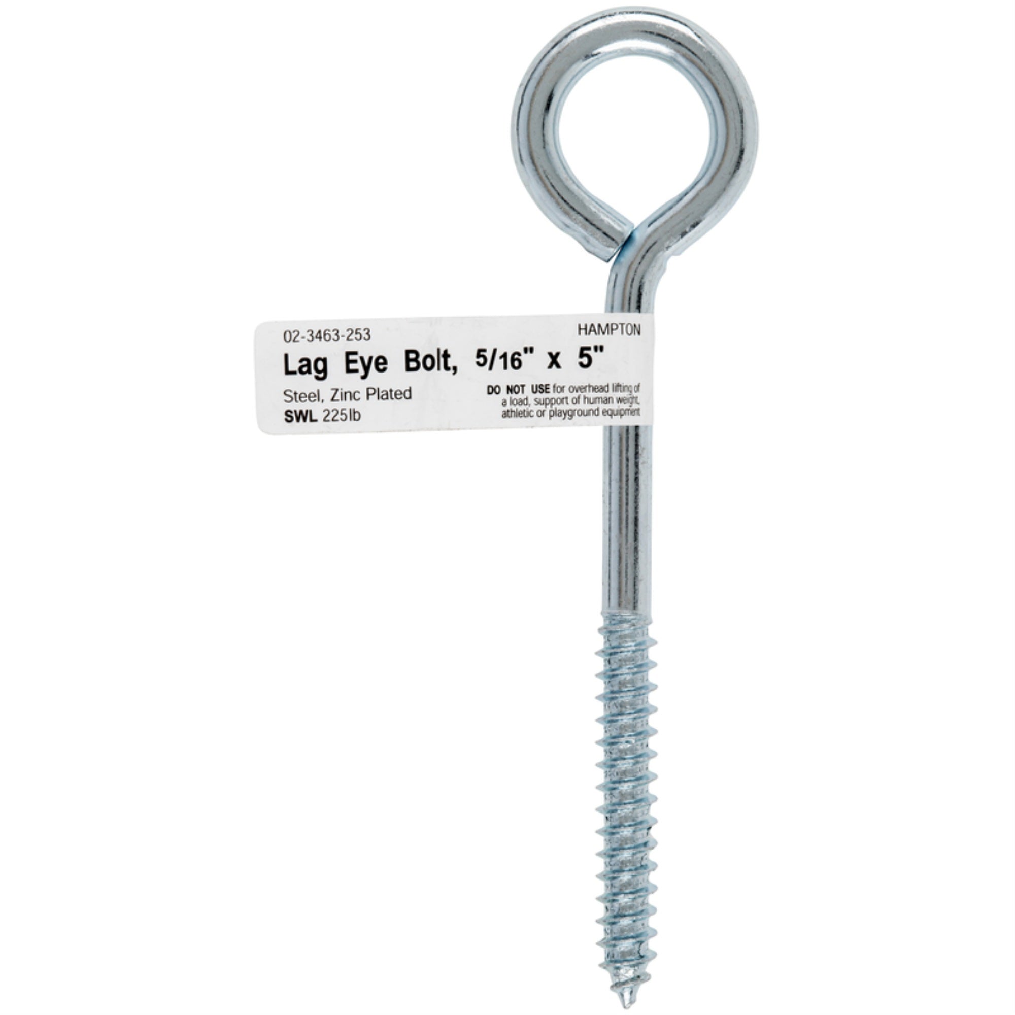 Bolt Eye Lag 5/16X5 (Pack Of 10)
