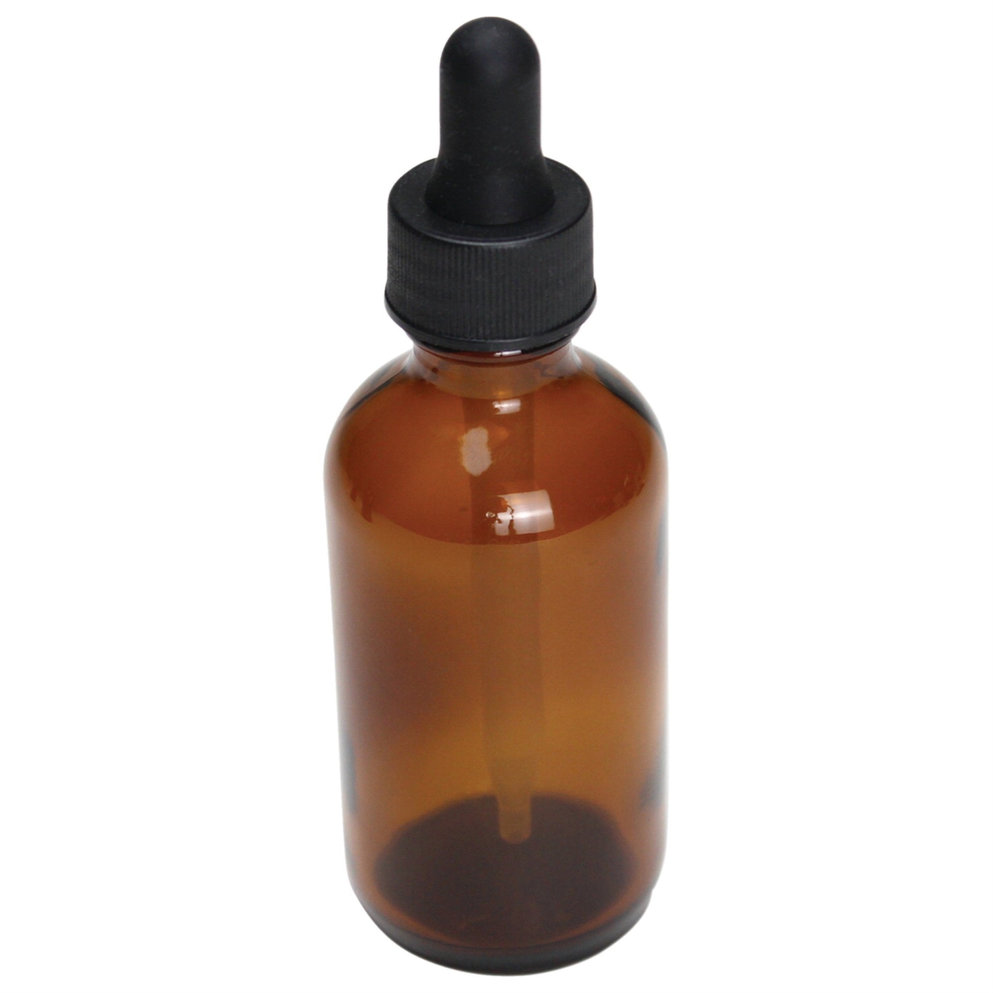United Scientific Boston Round Amber Flint Bottles, 60 Ml, Pack Of 12