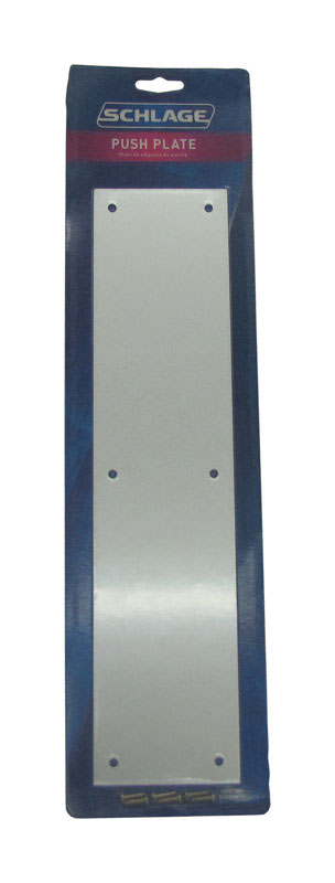 Push Plate 3-1/2X15 Alum (Pack Of 1)