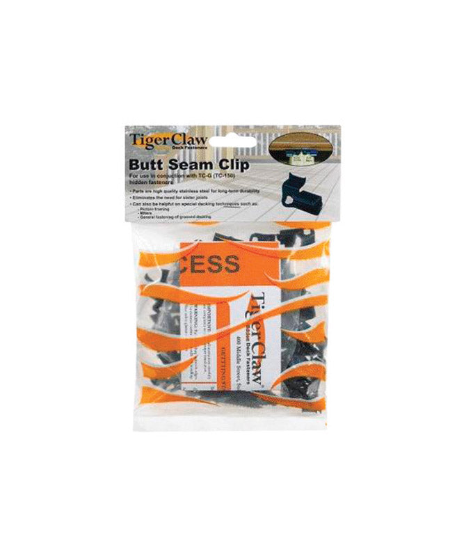 Butt Seam Clip W/Screw (Pack Of 1)