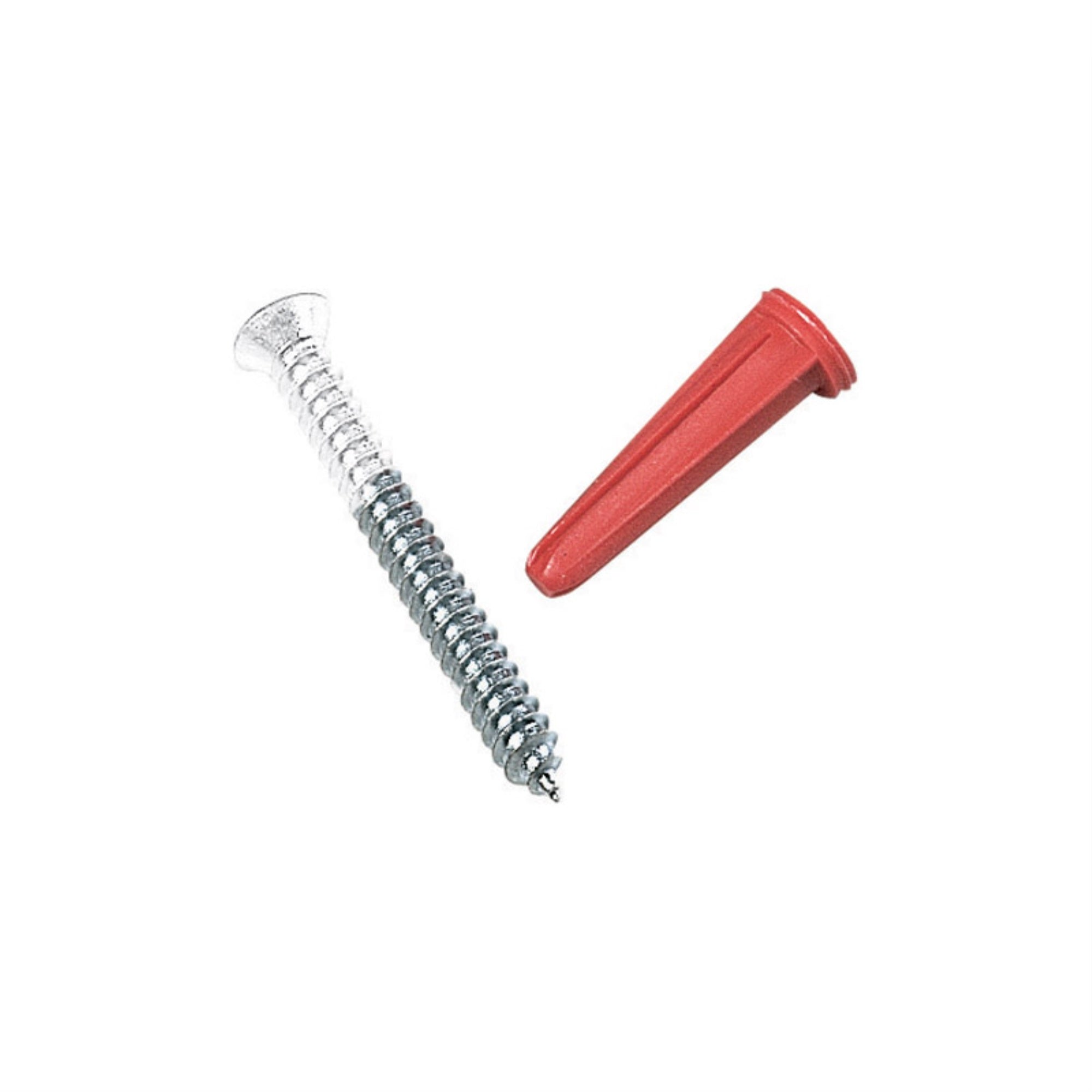 Screws & Anchors Wht Bg6 (Pack Of 20)