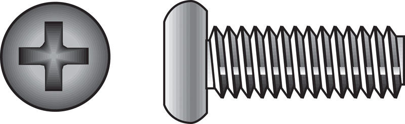 Scr Mch Ph Pn  8-32X1/2 (Pack Of 1)