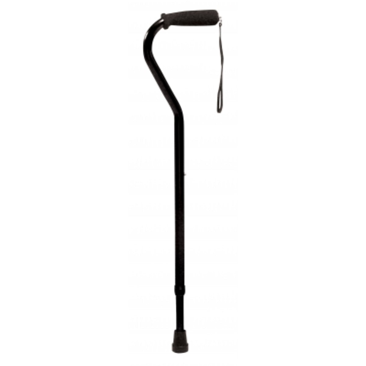 Cane Offset Black Soft Grp -6 Lumex