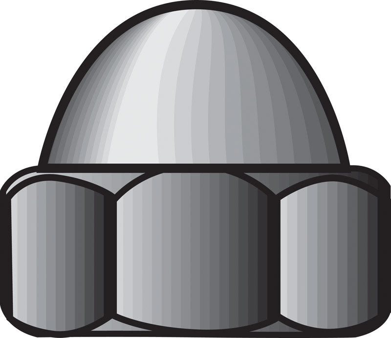 Nut Cap 8-32 Ss 100Pk (Pack Of 1)