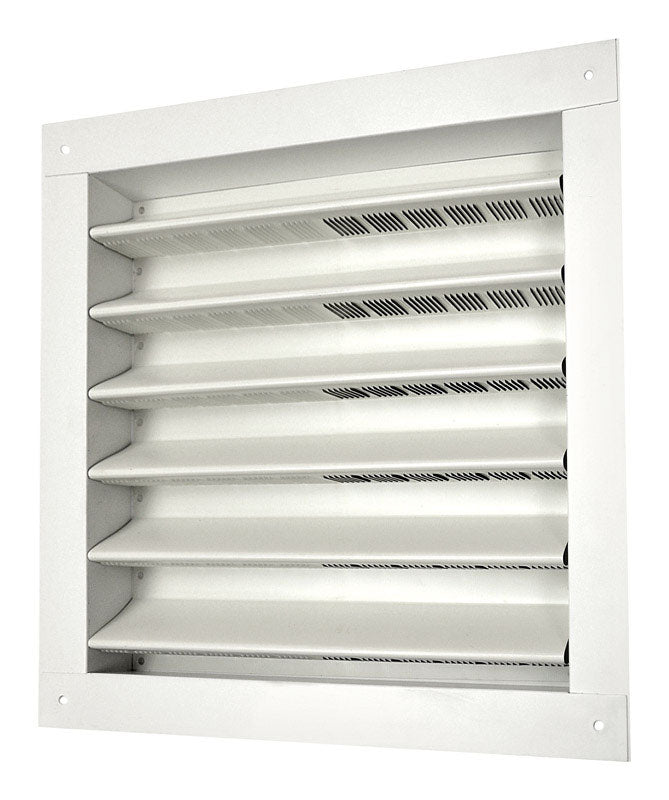 Louver Wht Alum 12X12 (Pack Of 1)