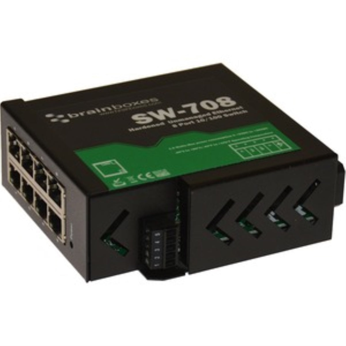 Hardened 8Port Ethernet Switch