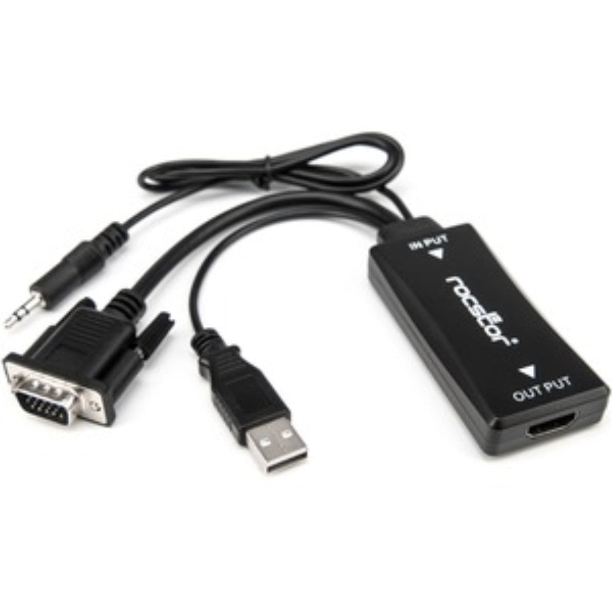 Vga To Hdmi M/F Adap W/ Usb