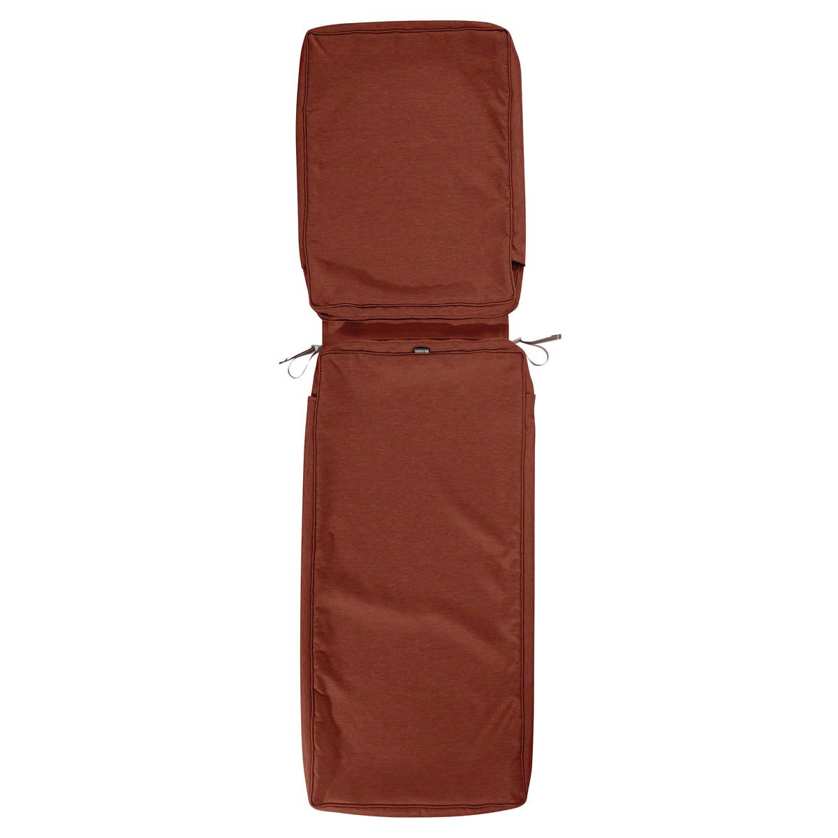 Classic Accessories Montlake Fadesafe Chaise Lounge Cushion Slip Cover, Heather Henna, 74'L X 23'W X 3'T (60-442-016601-Rt)