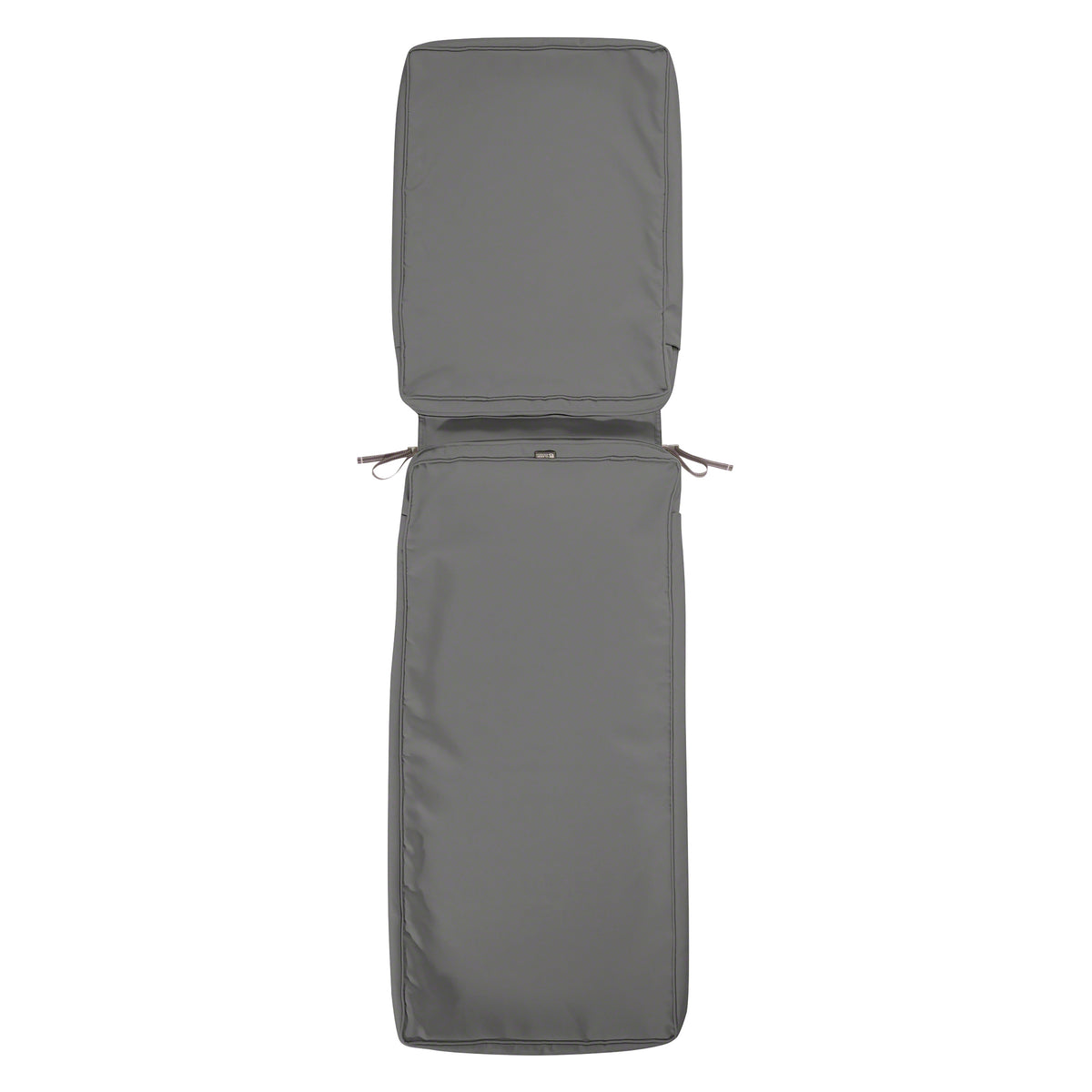 Classic Accessories Montlake Fadesafe Chaise Lounge Cushion Slip Cover, Light Charcoal, 74'L X 23'W X 3'T (60-444-010801-Rt)