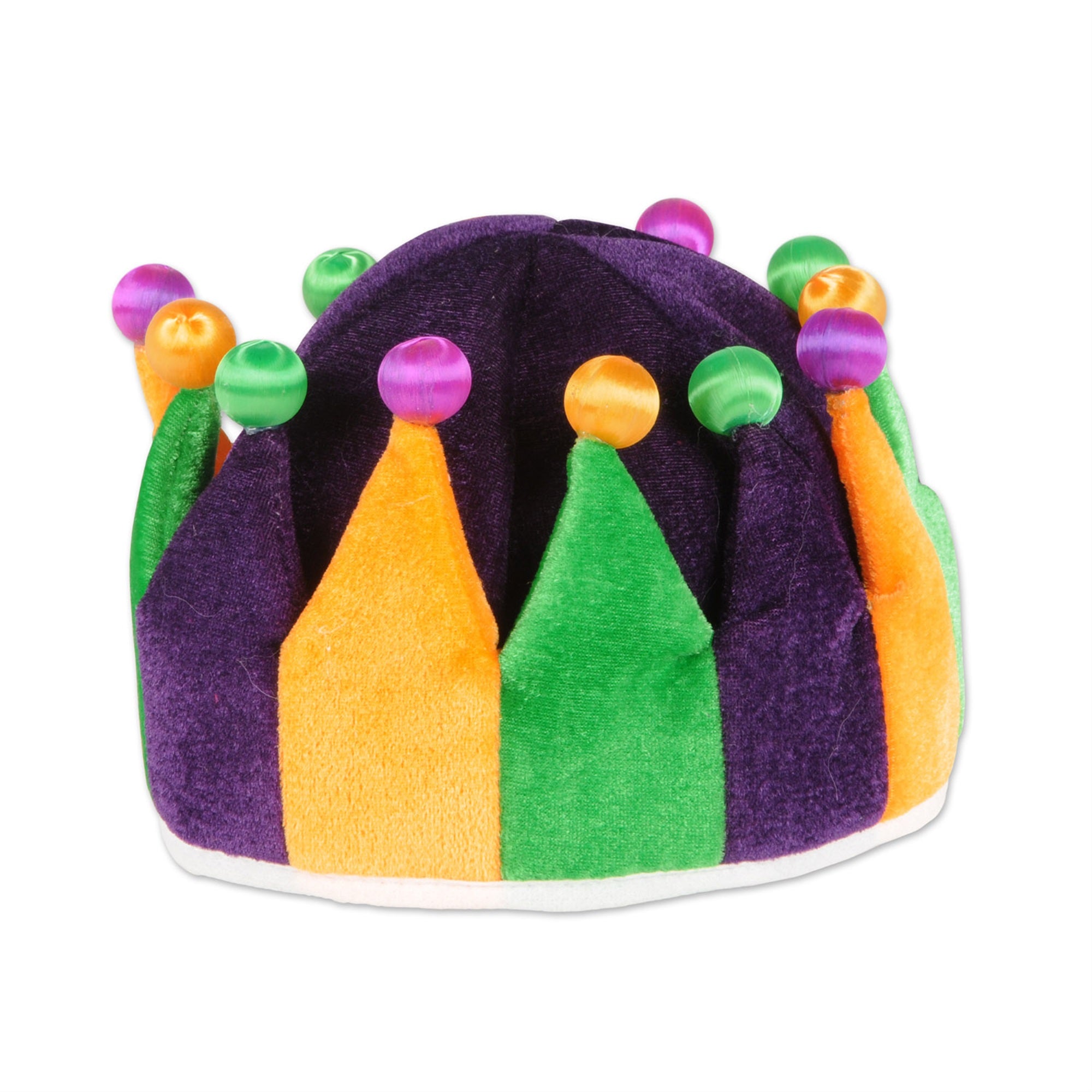 Plush Jester Crown, (Pack Of 6)