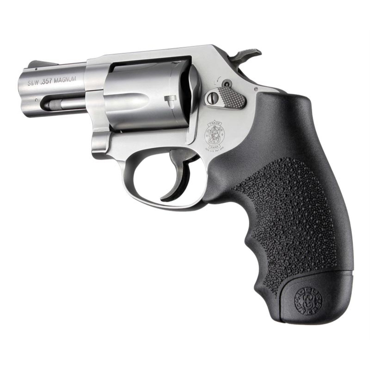 Hogue S&W J Frame Round Butt Nylon Monogrip Black