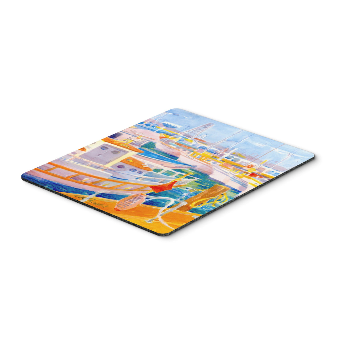 Caroline'S Treasures Mouse/Hot Pad/Trivet, Shrimp Boats (6017Mp)