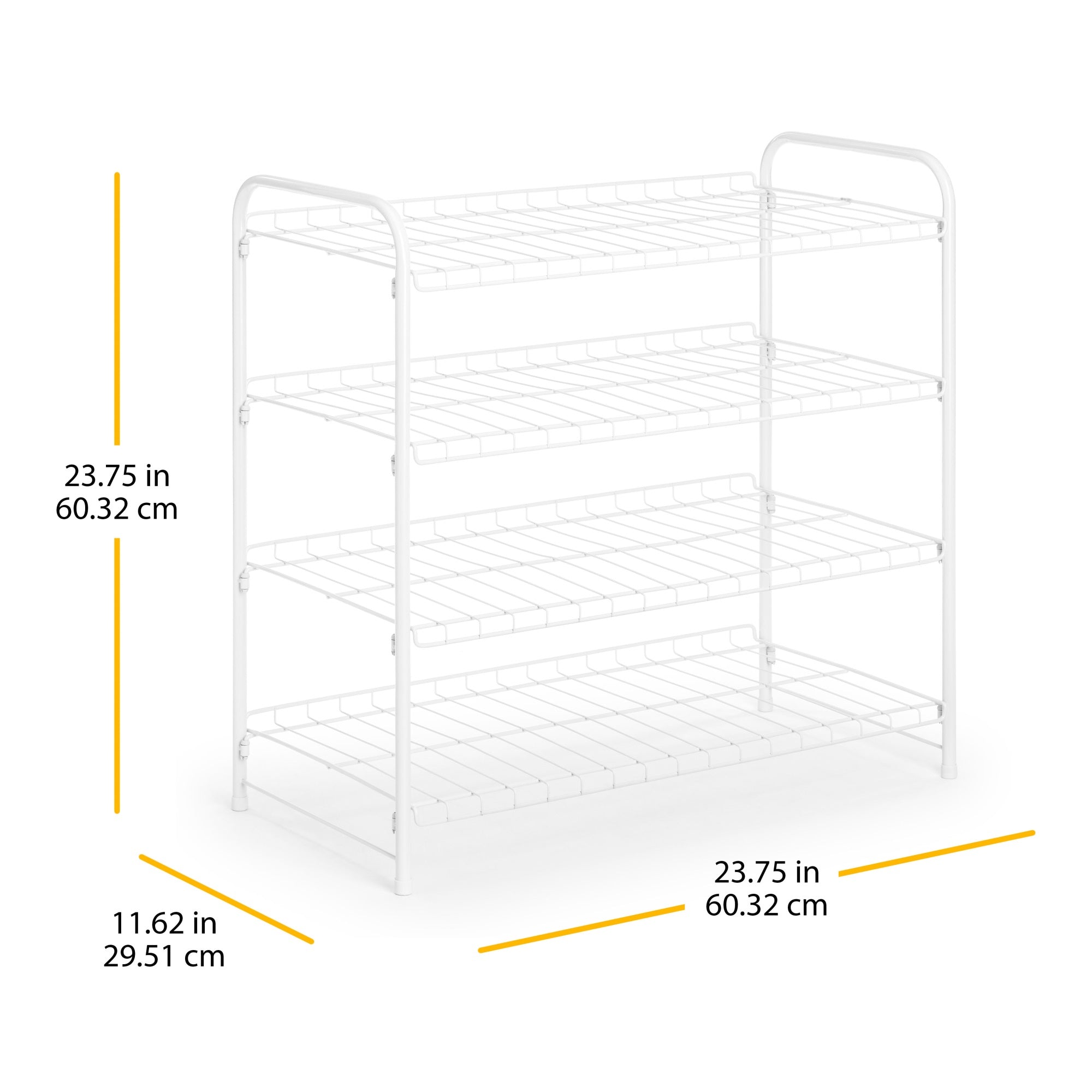 Whitmor 4-Tier Closet Storage Rack