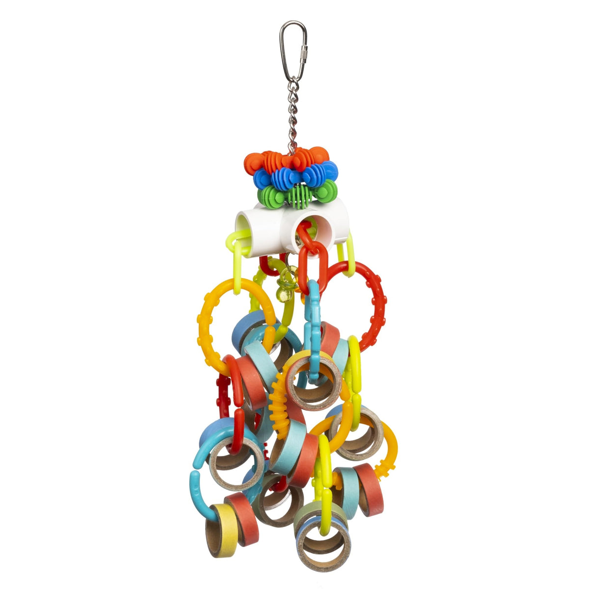 Prevue Prevue Pet Products Loops 'N Rings - Playfuls Physical & Mental Bird Toy 60252