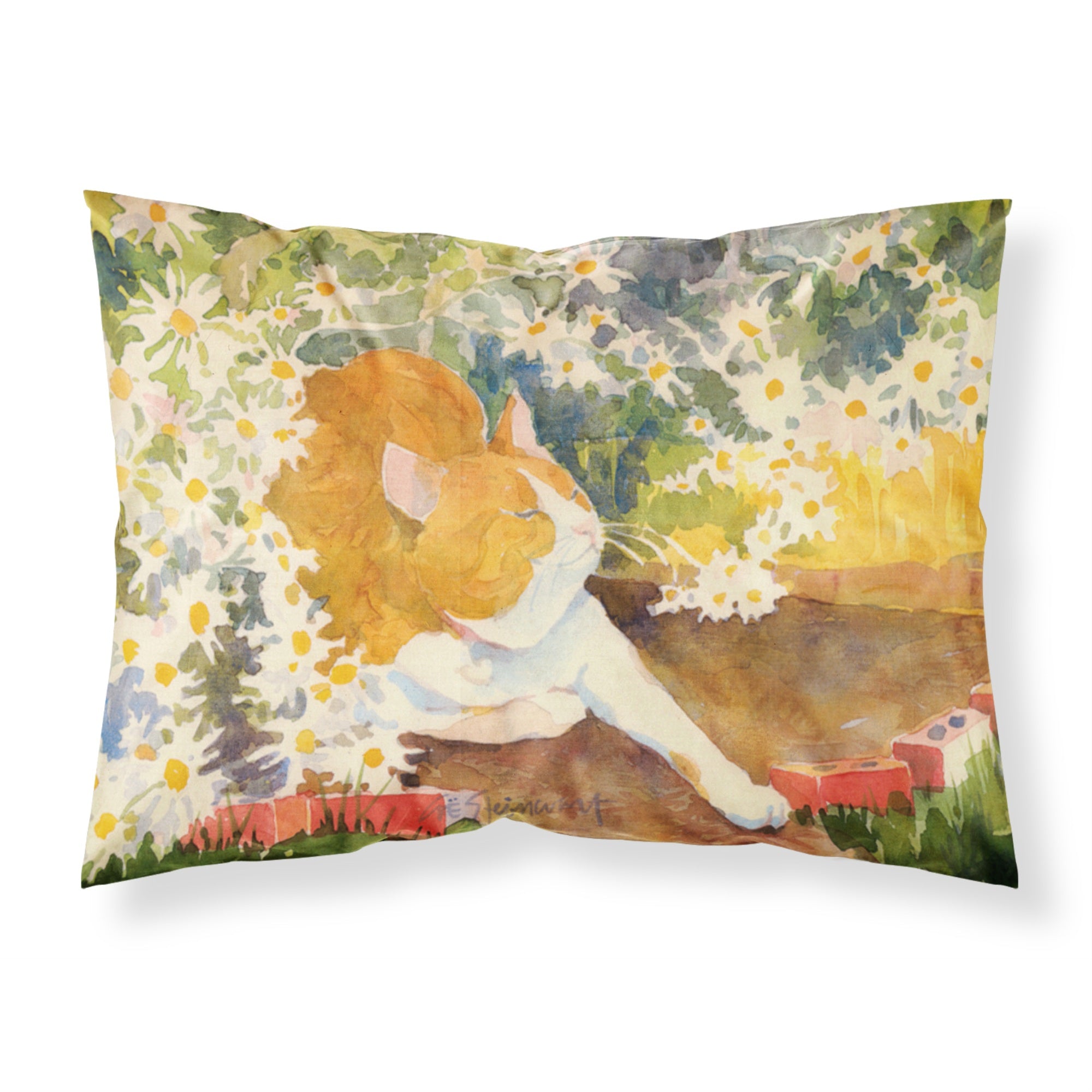 Caroline'S Treasures 6030Pillowcase Cat Moisture Wicking Fabric Standard Pillowcase, Large, Multicolor
