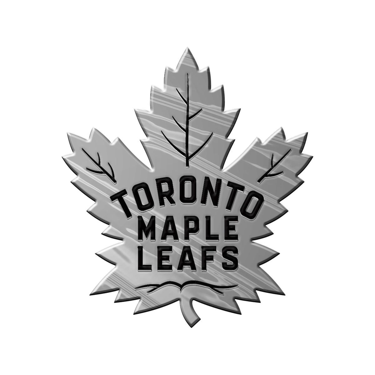 Fanmats, Nhl - Toronto Maple Leafs Molded Chrome Emblem