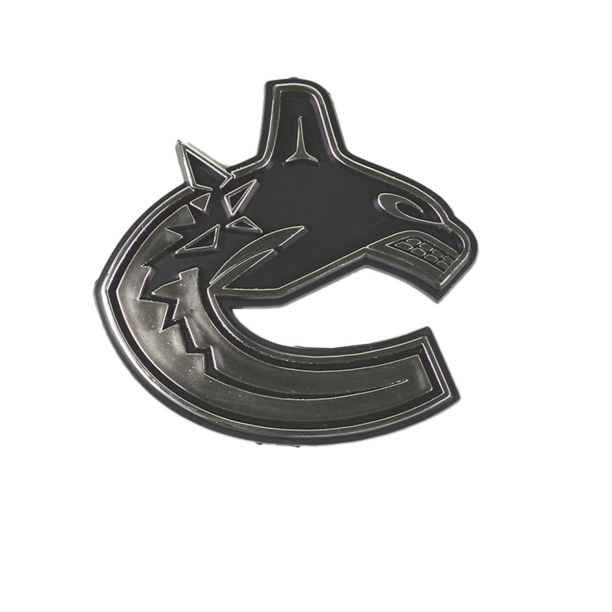 Fanmats, Nhl - Vancouver Canucks Molded Chrome Emblem