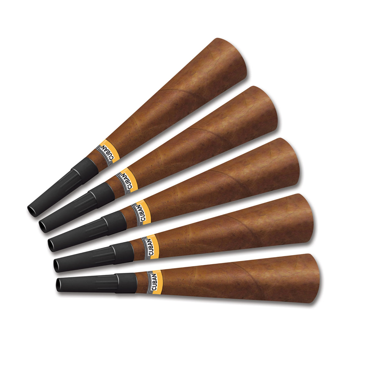 Cigar Horns, (Pack Of 100)