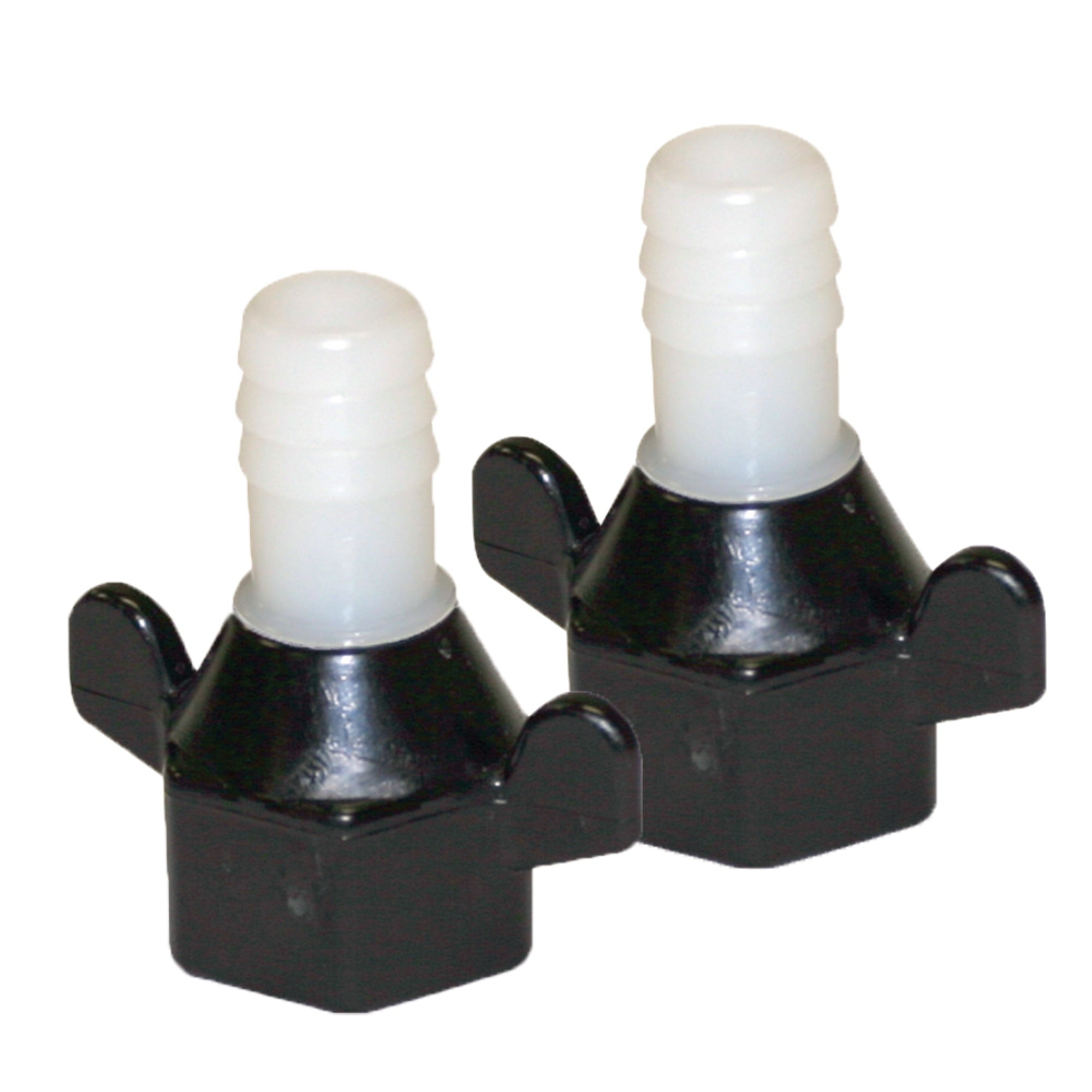 Shurflo 1/2' Barb X 1/2' Npt-F Hex/Wingnut Straight Fitting