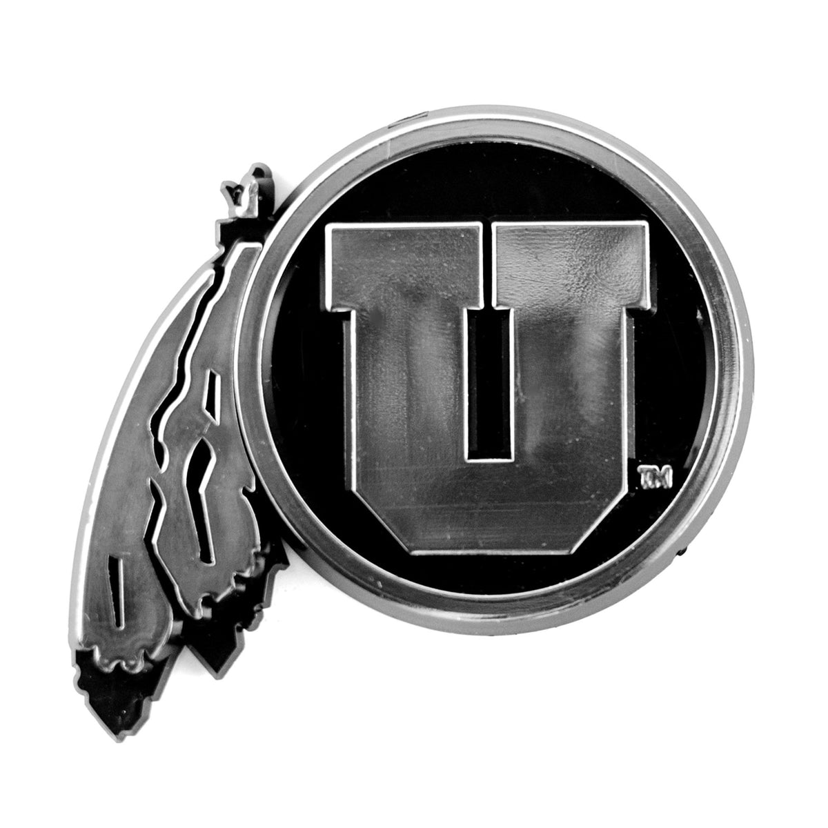 Fanmats, University Of Utah Molded Chrome Emblem