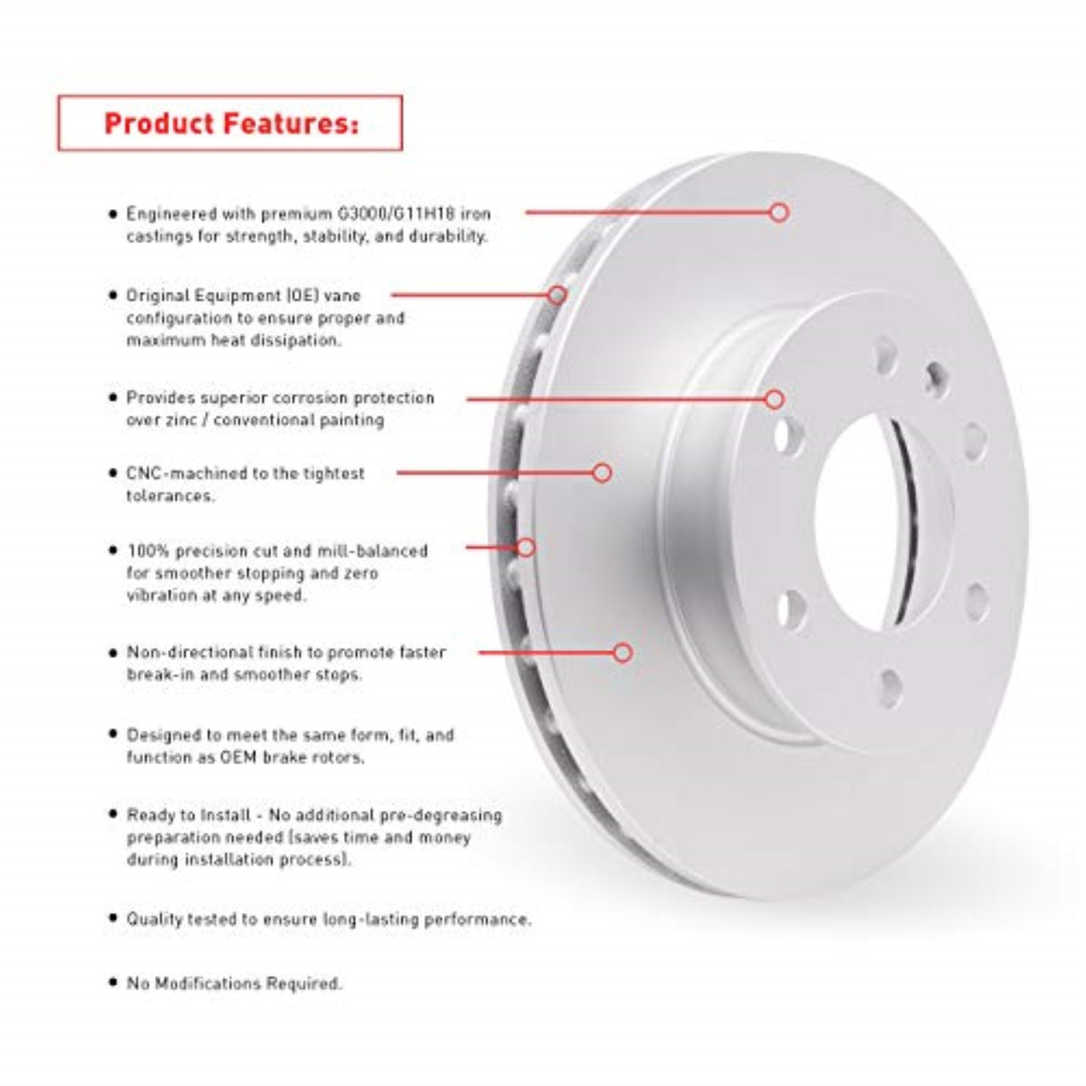 Geospec Coated Rotor - Oem Blank 604-16012 – Virventures