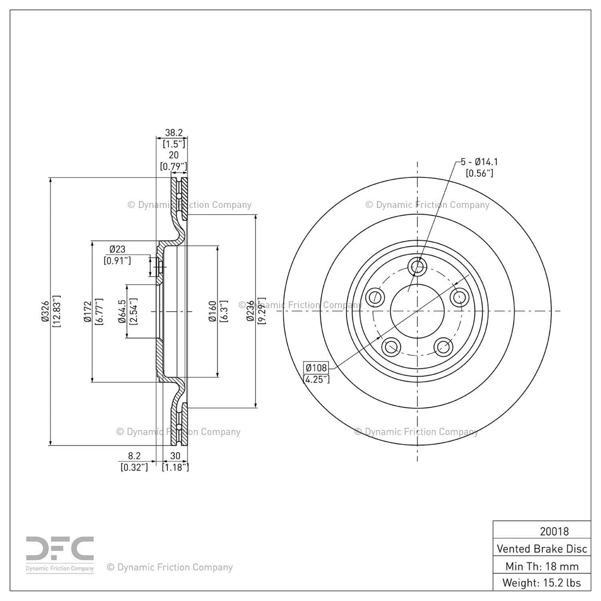 Geospec Coated Rotor - Oem Blank 604-20018