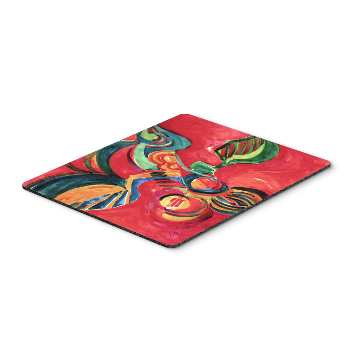 Caroline'S Treasures Red Flowers & Berries Mouse Pad/Hot Pad/Trivet (6043Mp)