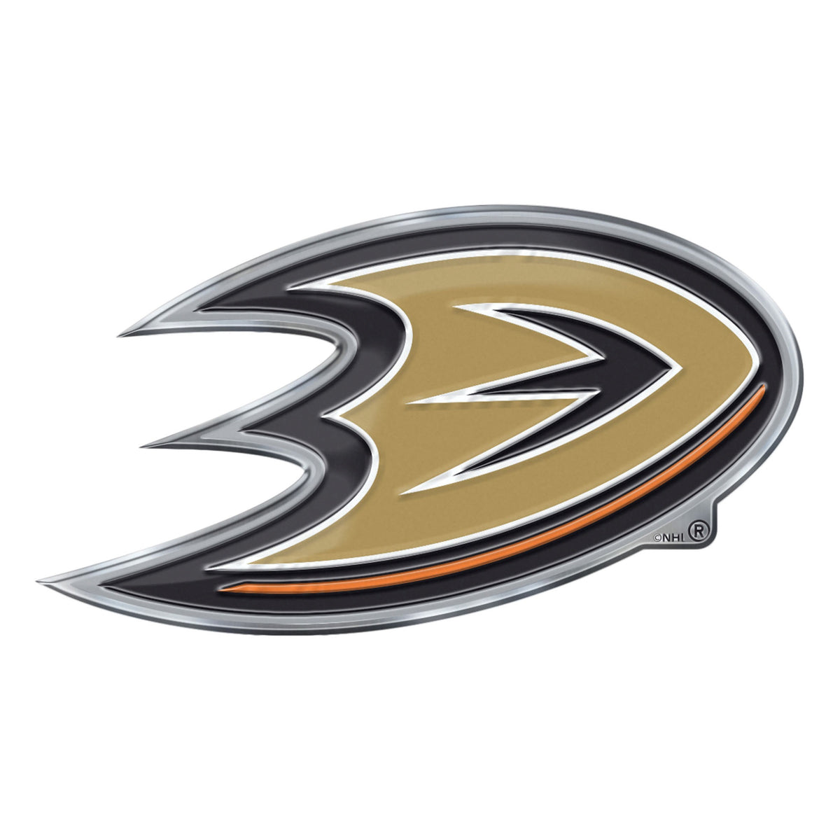 Fanmats, Nhl - Anaheim Ducks Embossed Color Emblem
