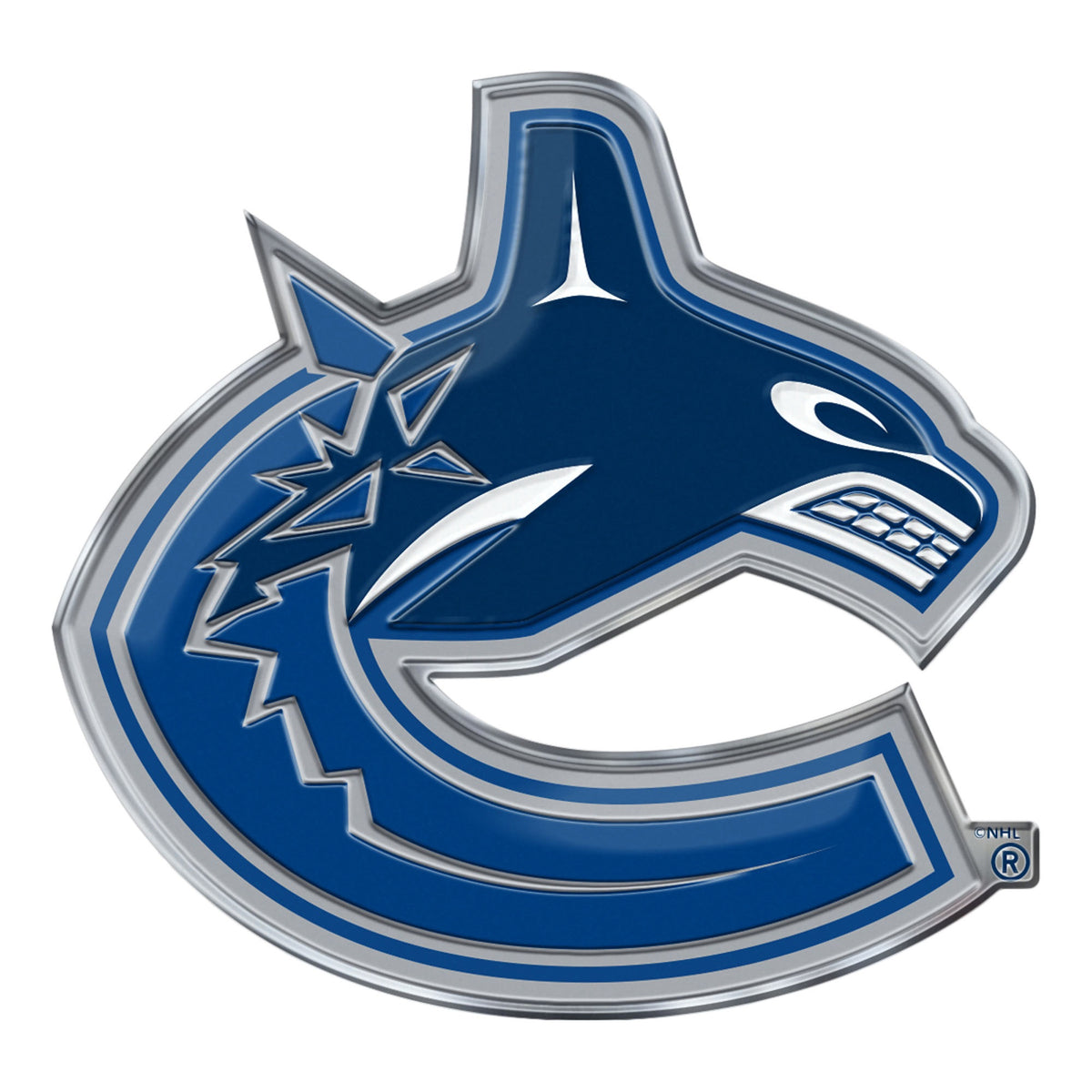 Fanmats, Nhl - Vancouver Canucks Embossed Color Emblem