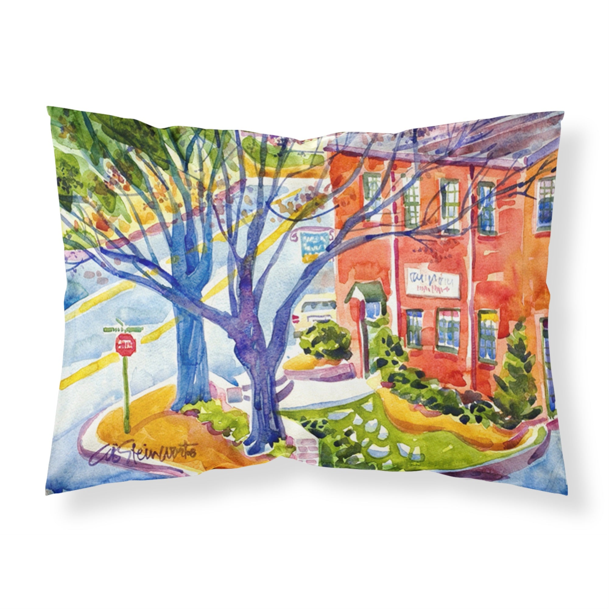Caroline'S Treasures 6057Pillowcase Harbor Moisture Wicking Fabric Standard Pillowcase, Large, Multicolor