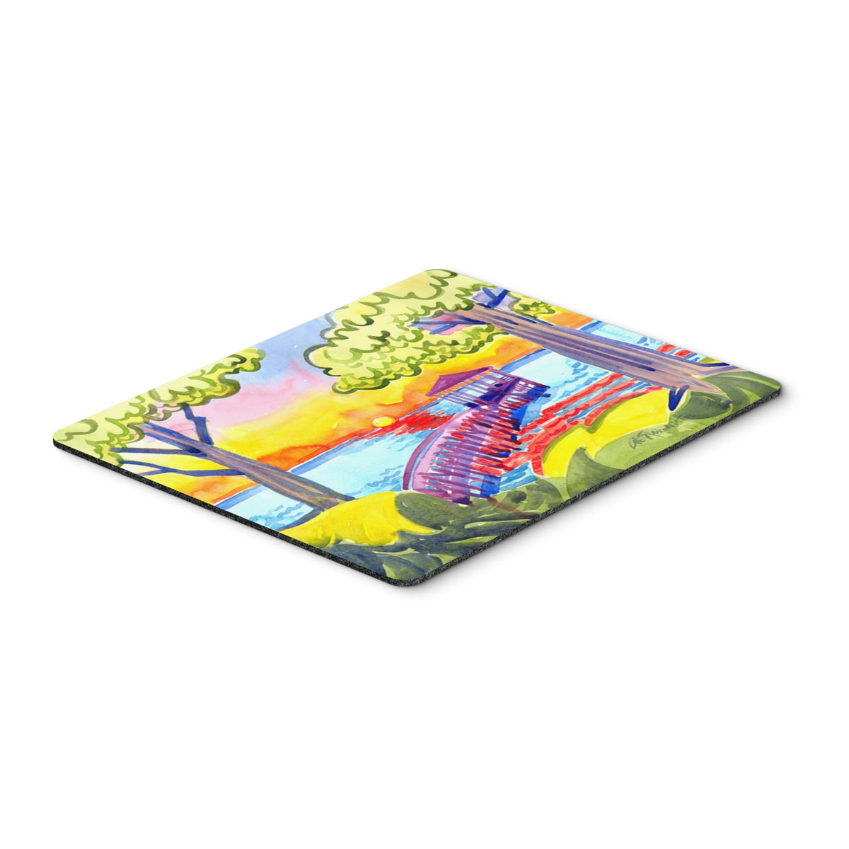 Caroline'S Treasures Dock At The Pier Mouse Pad/Hot Pad/Trivet (6060Mp)