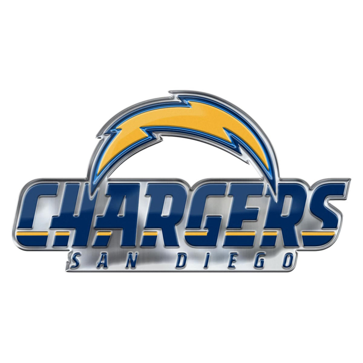 Fanmats, Nfl - Los Angeles Chargers Embossed Color Emblem 2