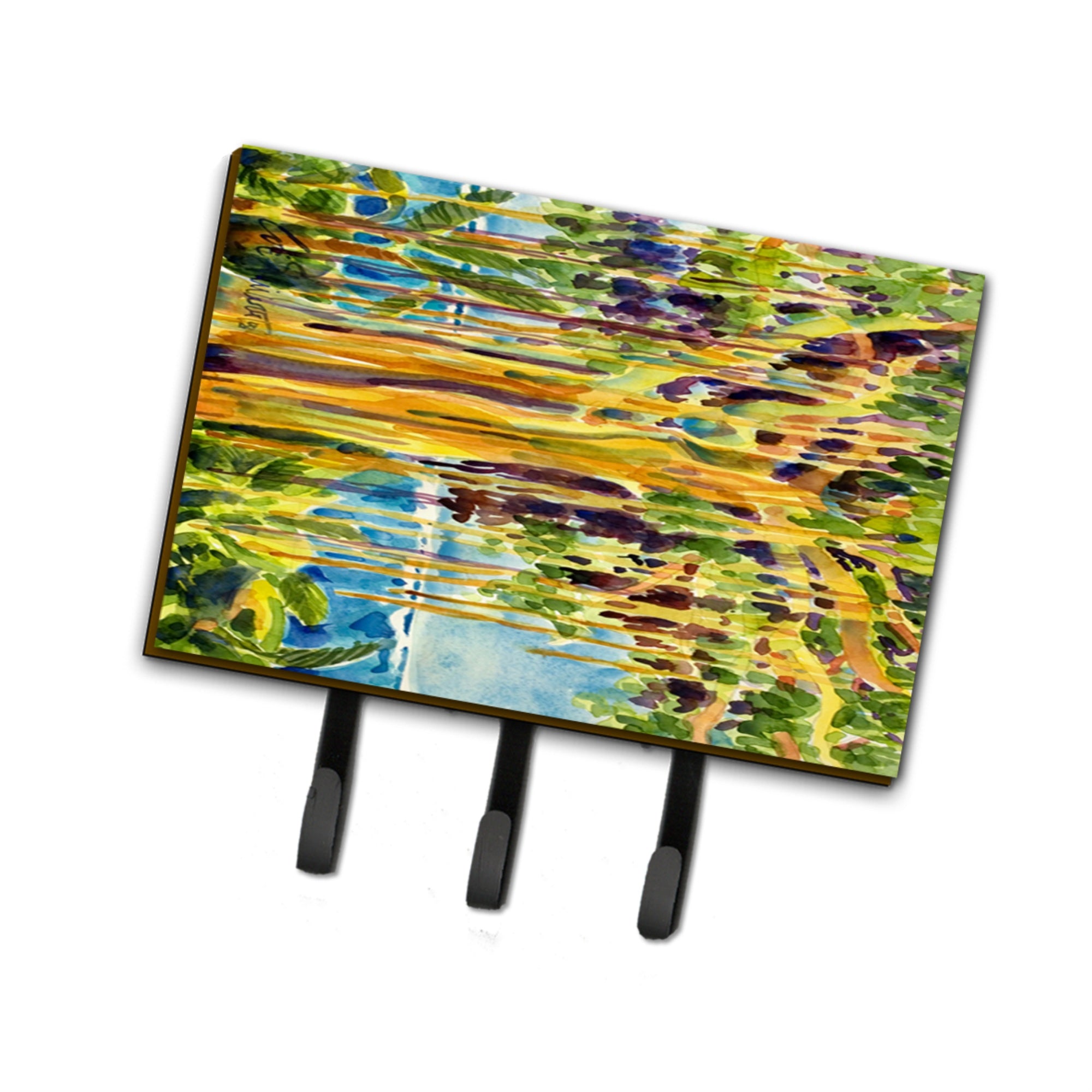 Caroline'S Treasures 6064Th68 Tree-Banyan Tree Leash Holder Or Key Hook, Large, Multicolor