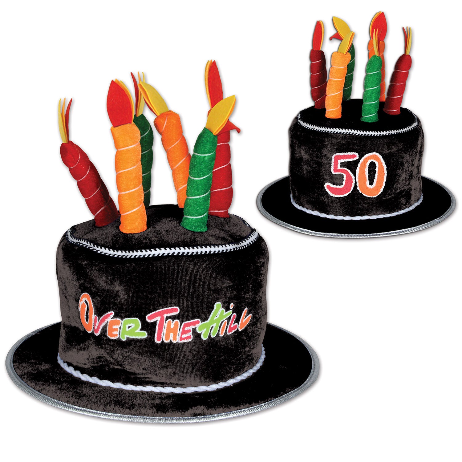 Plush  50  Over The Hill Cake Hat