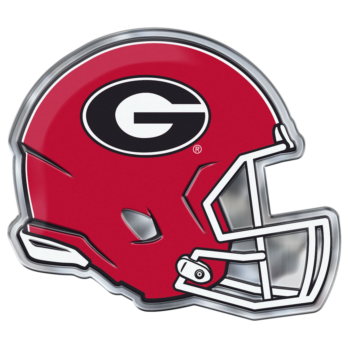 Fanmats, University Of Georgia Embossed Helmet Emblem