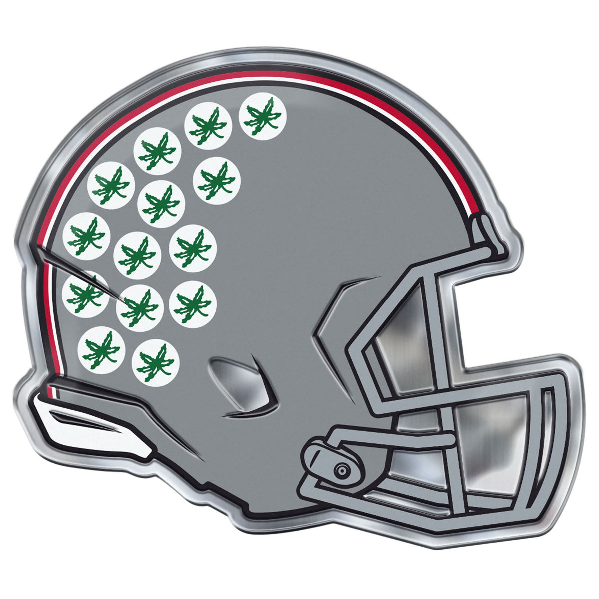 Fanmats, Ohio State University Embossed Helmet Emblem