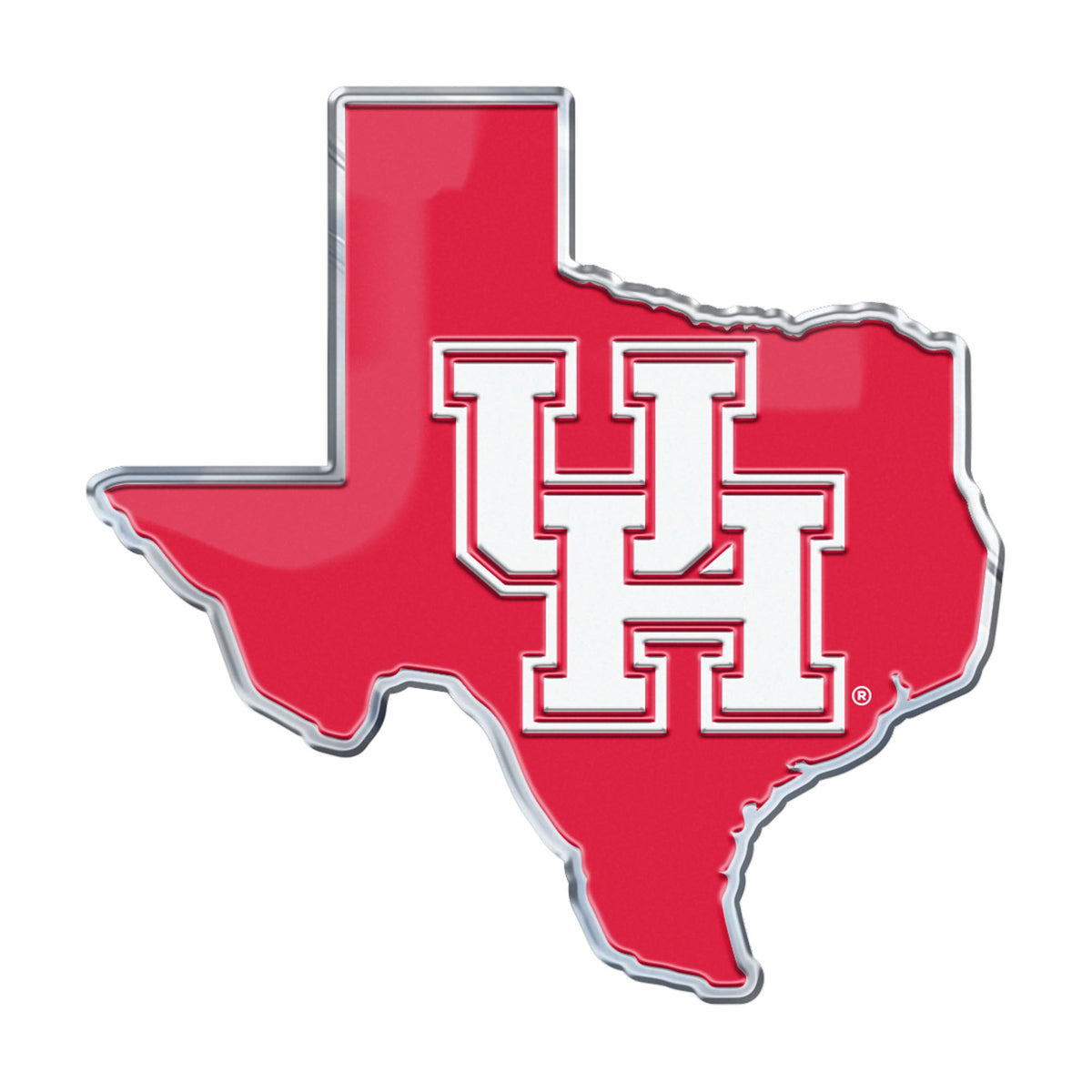 Fanmats, University Of Houston Embossed State Emblem