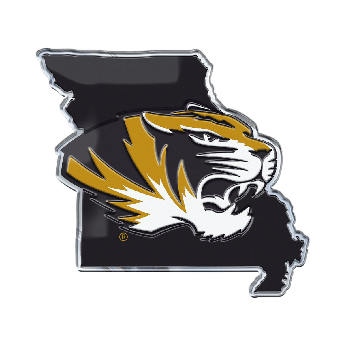 Fanmats, University Of Missouri Embossed State Emblem