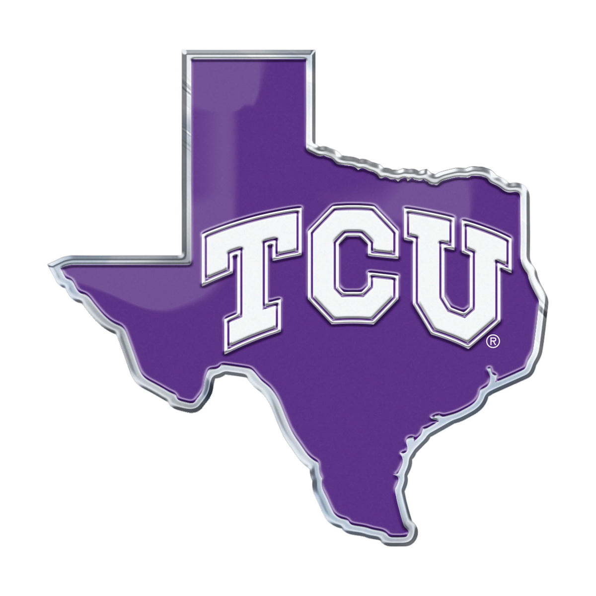 Fanmats, Texas Christian University Embossed State Emblem
