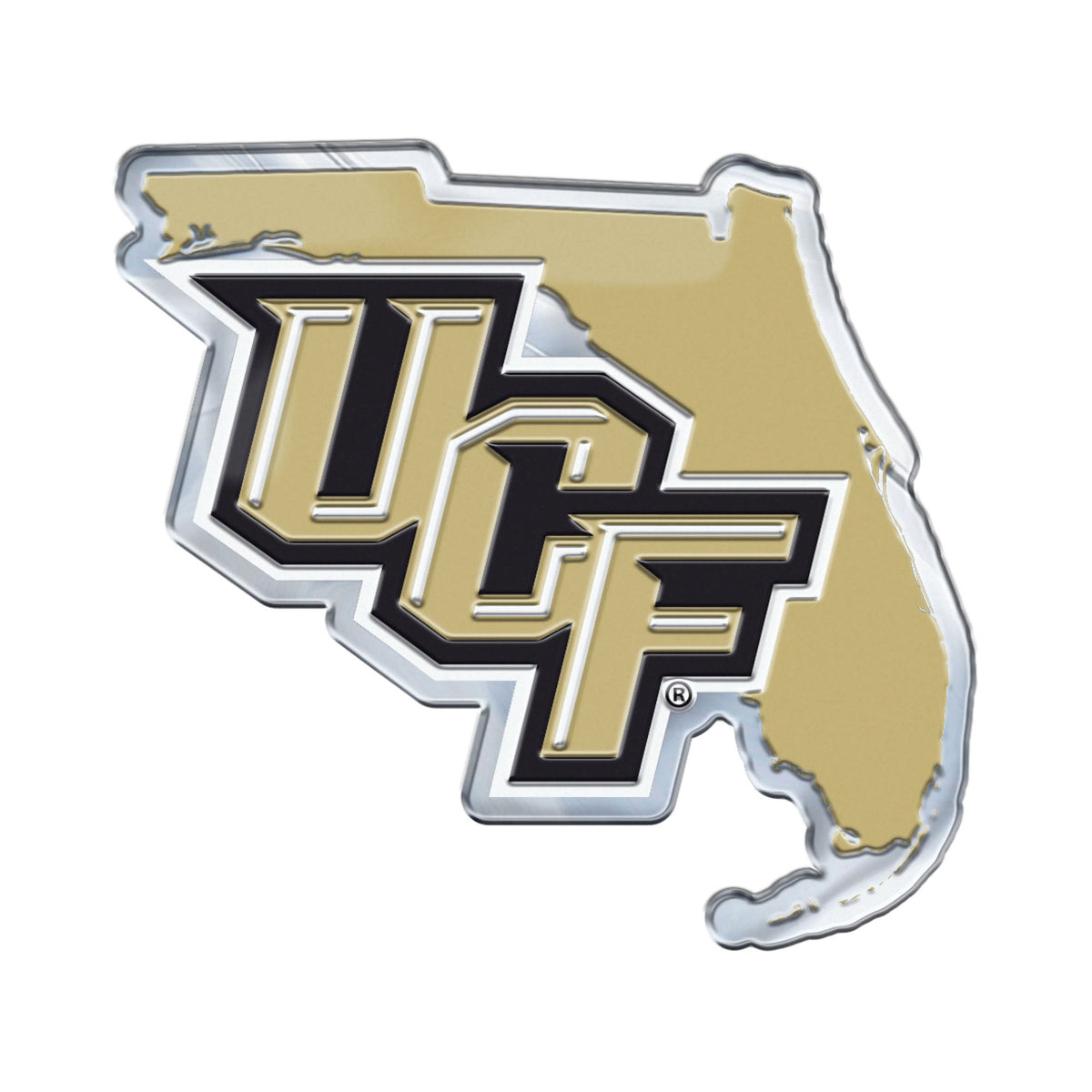 Fanmats, University Of Central Florida Embossed State Emblem