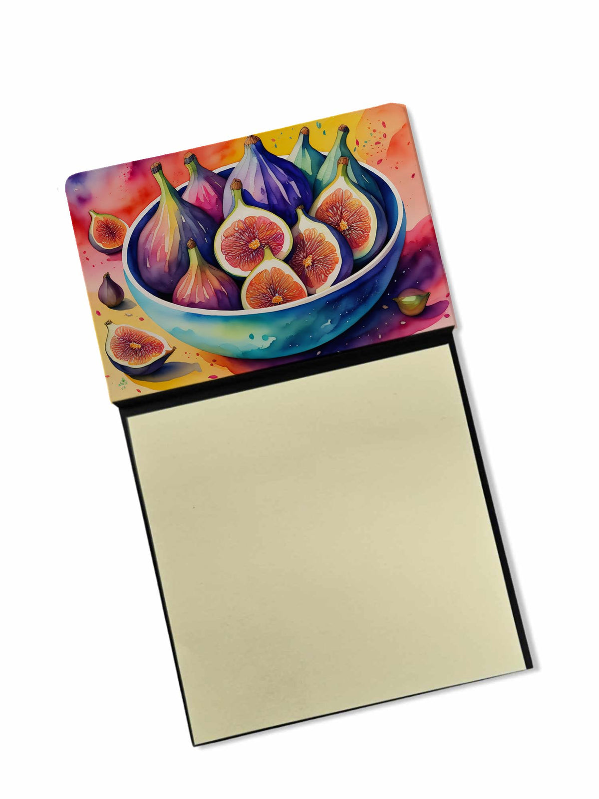 Colorful Figs Sticky Note Holder
