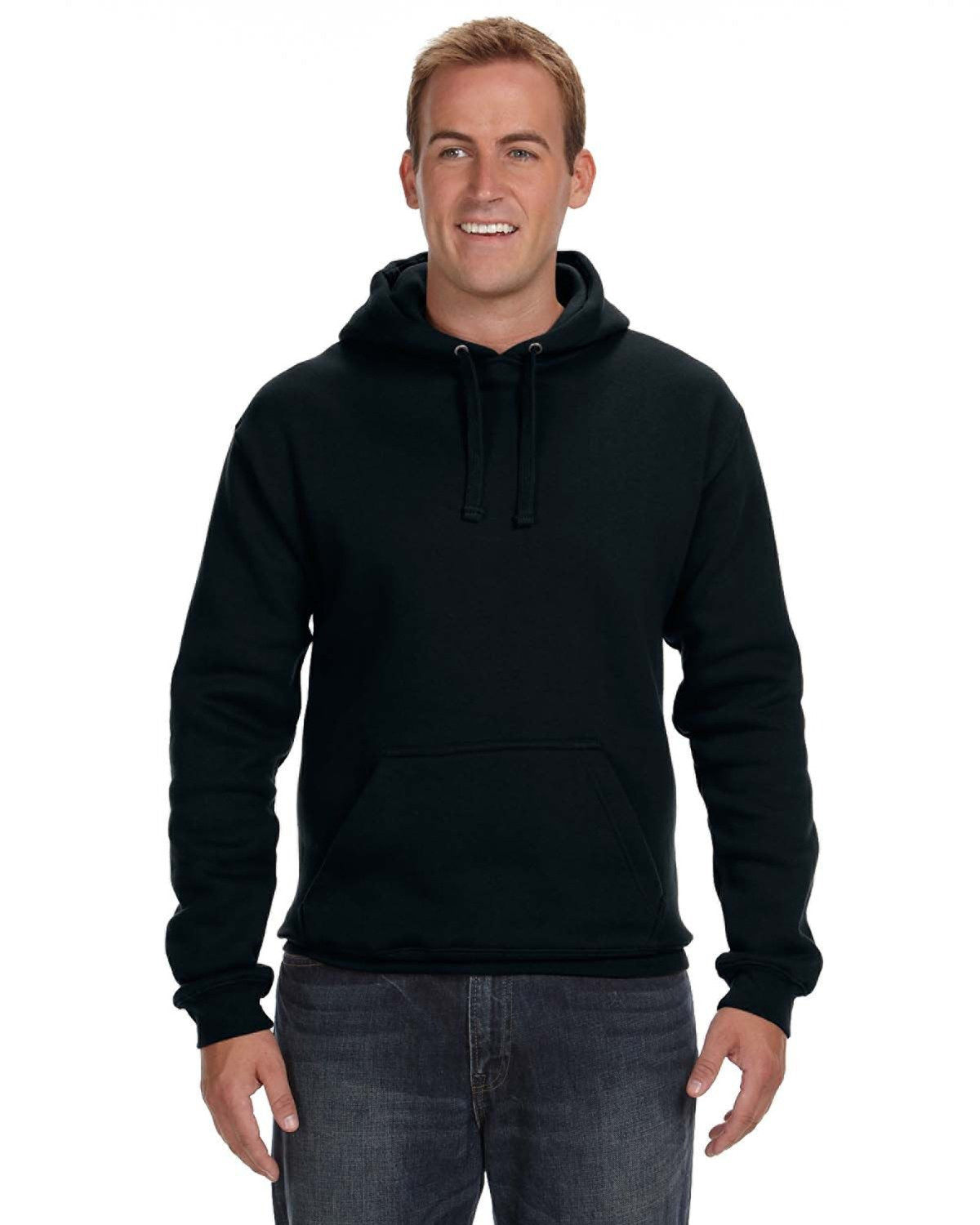 J. America Premium Hooded Sweatshirt - Black, S
