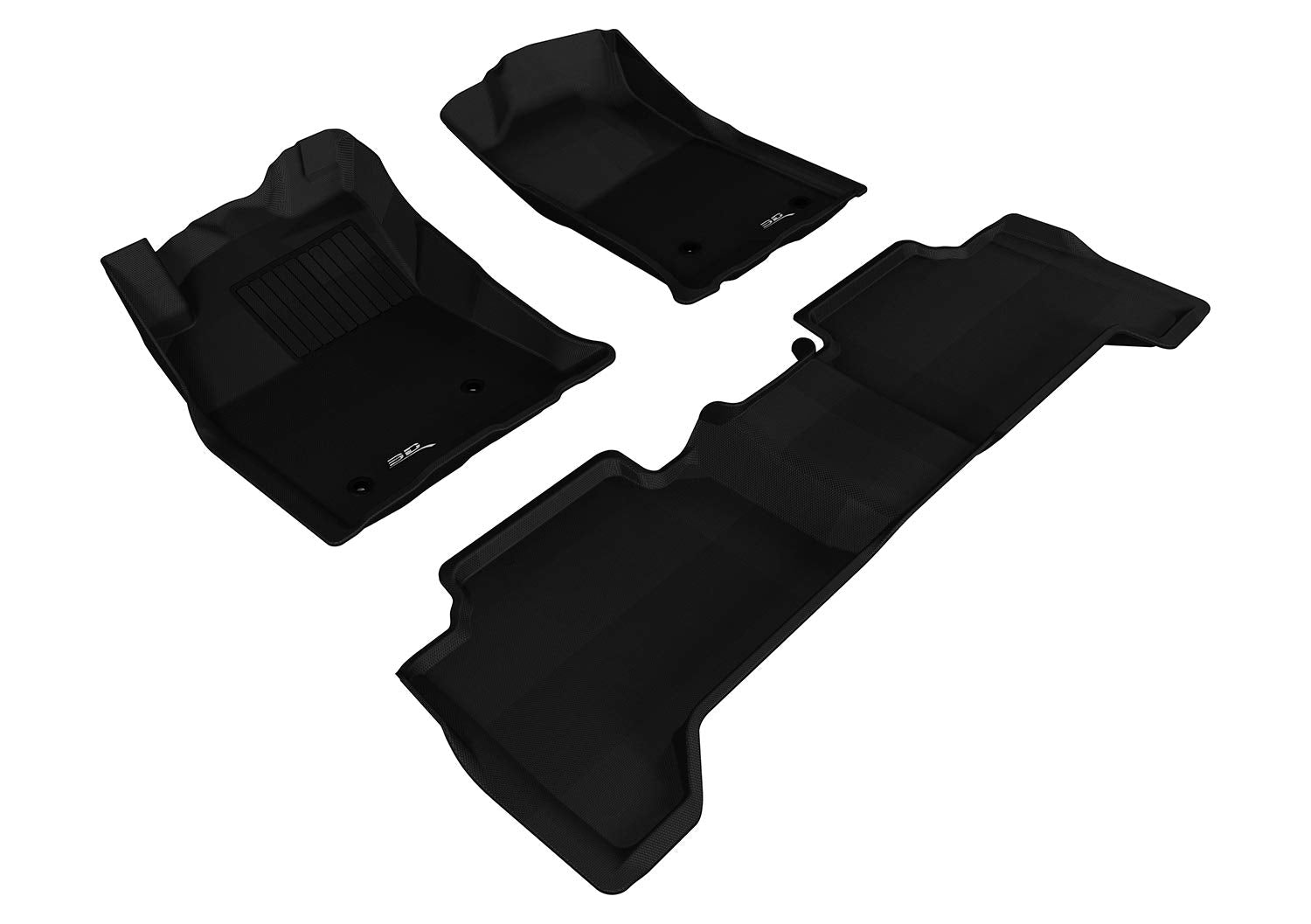 3D MAXpider TOYOTA TACOMA DOUBLE CAB 2005-2011 KAGU BLACK R1 R2