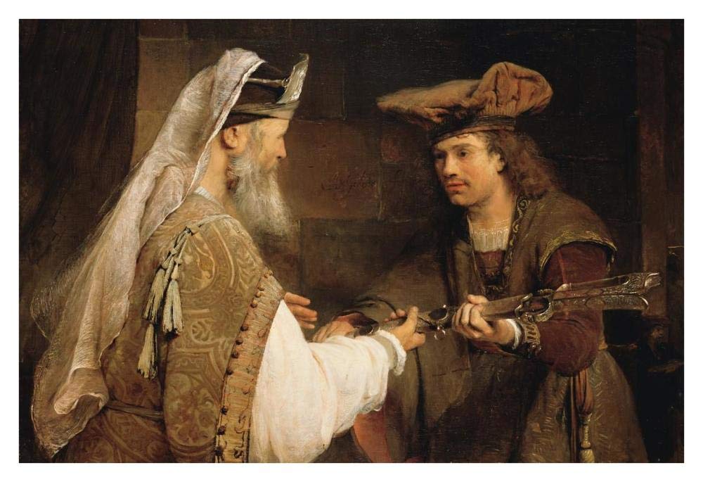 Ahimelech Giving the Sword of Goliath to David-Paper Art-38x26”