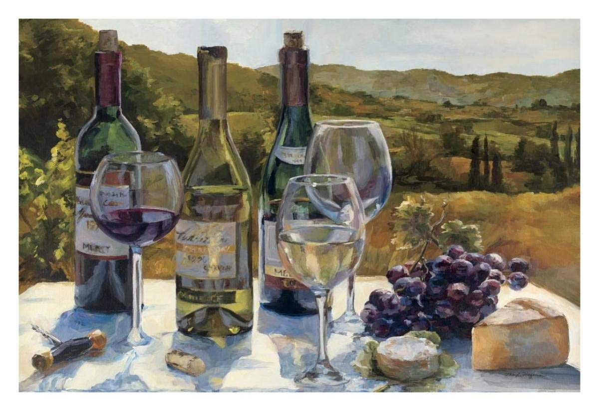 A Wine Tasting -Paper Art-32x22”