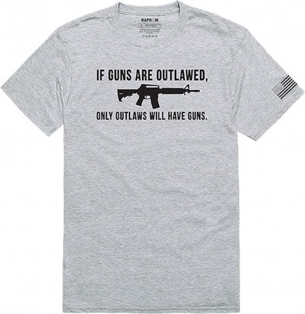 Tactical Graphic T, Outlawed, H.Grey, 2X