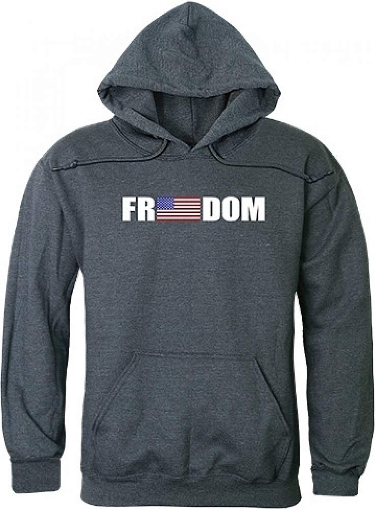 Graphic Pullover, Freedom, H.Char, 2X
