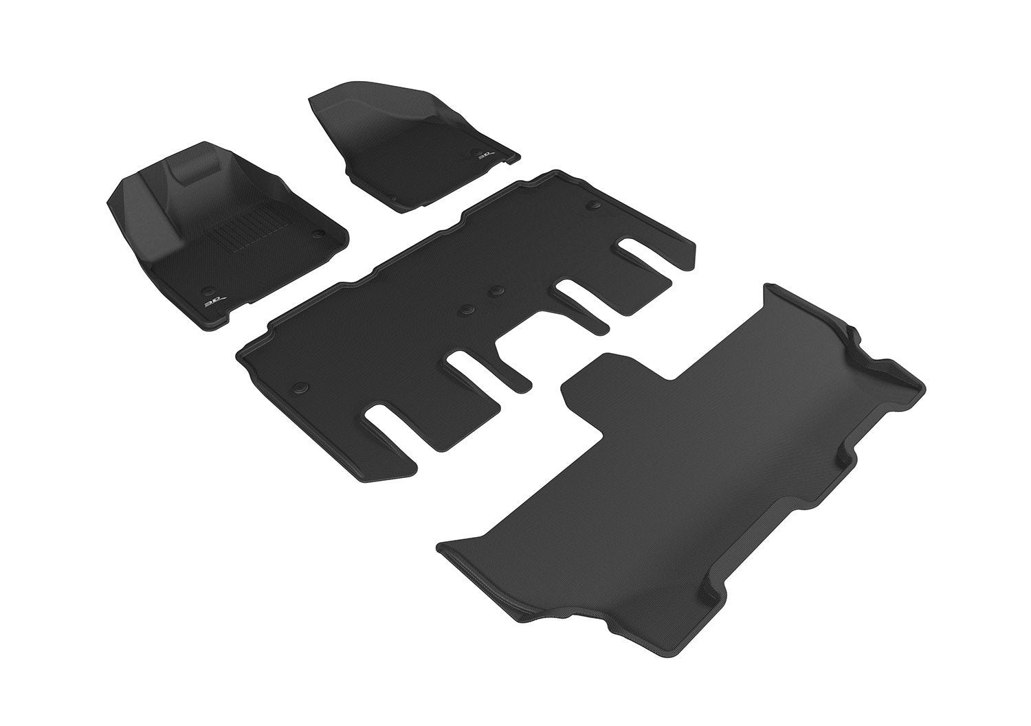 3D MAXpider CHRYSLER PACIFICA 2017-2021 / VOYAGER 2020-2021 KAGU BLACK R1 R2 R3