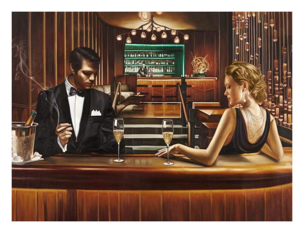A Grand Night Out-Paper Art-26x20”