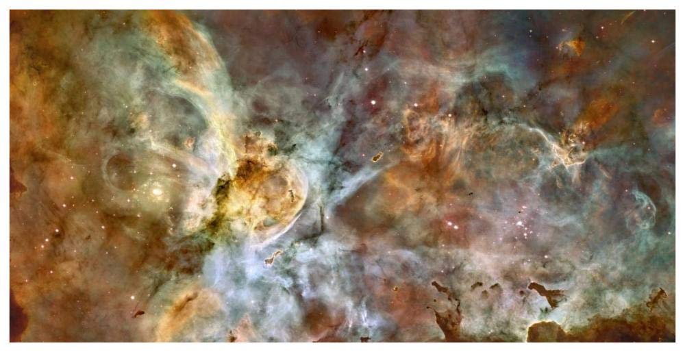 Carina Nebula Wide View-Paper Art-74x38”